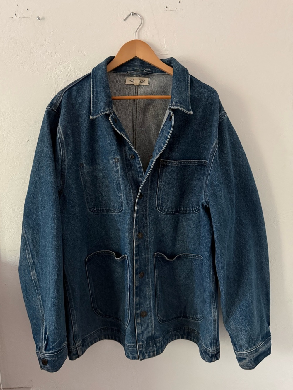 Madewell Men's Denim Chore Jacket/Coat